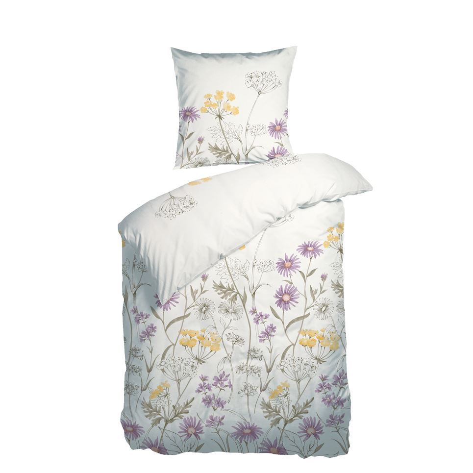 Billede af Night and day sengetøj Blossom violet